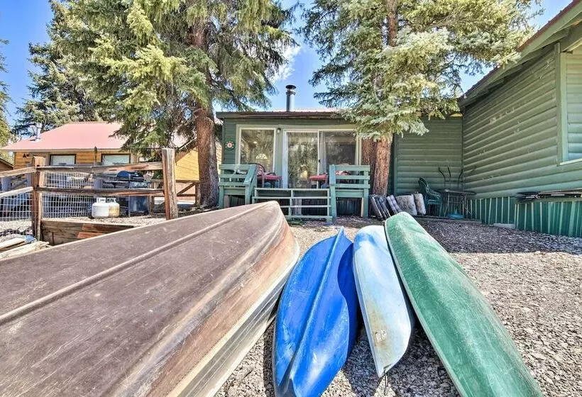 Peaceful Lake San Cristobal Cabin: Canoes Provided