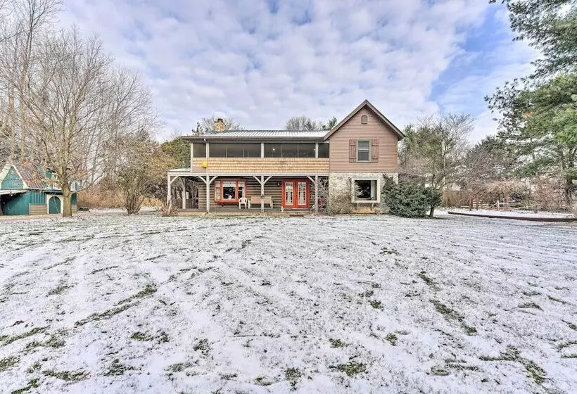 Primitive Goshen Pine Lodge With Fireplace!
