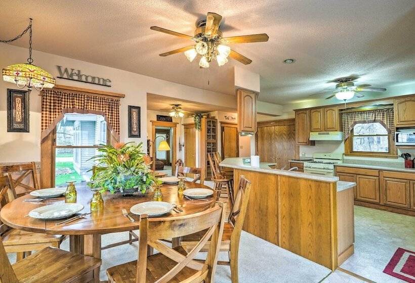 Relaxing Waterloo Retreat W/ Orchard View!