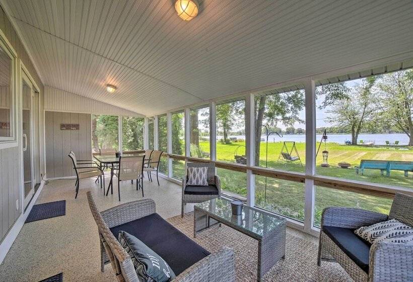 Rome City Waterfront Oasis W/ Beach & Dock!