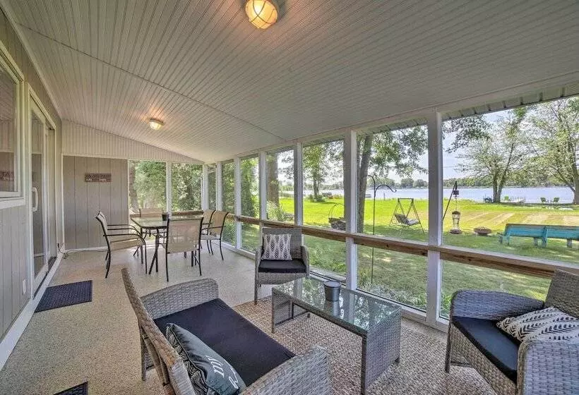 Rome City Waterfront Oasis W/ Beach & Dock!