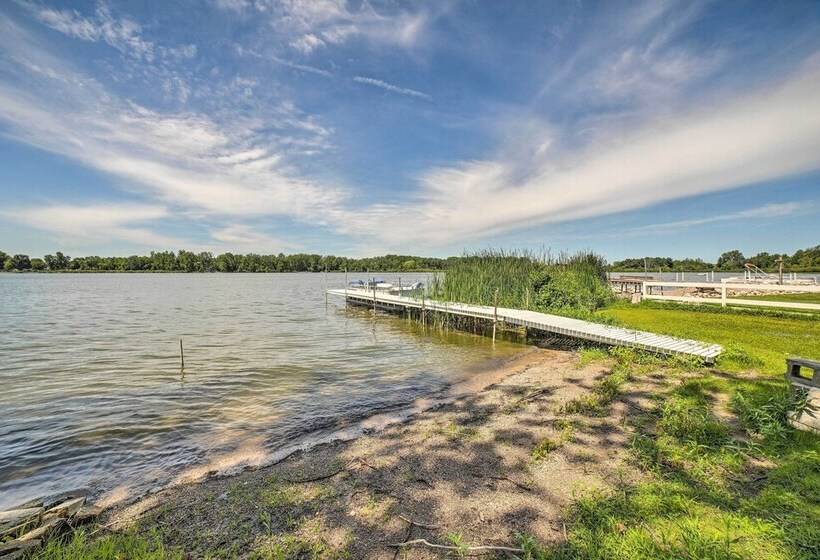 Rome City Waterfront Oasis W/ Beach & Dock!