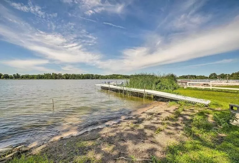 Rome City Waterfront Oasis W/ Beach & Dock!