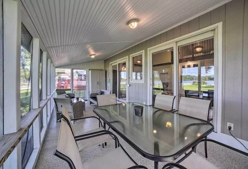 Rome City Waterfront Oasis W/ Beach & Dock!