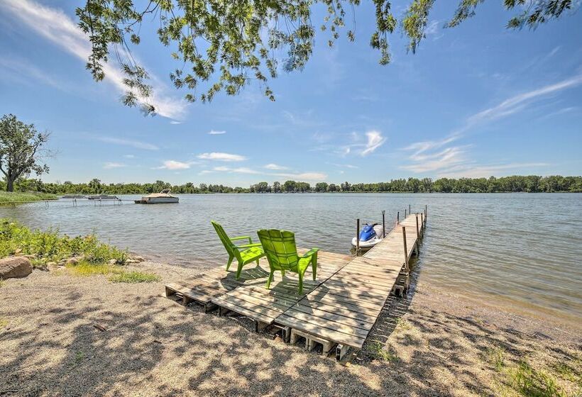 Rome City Waterfront Oasis W/ Beach & Dock!