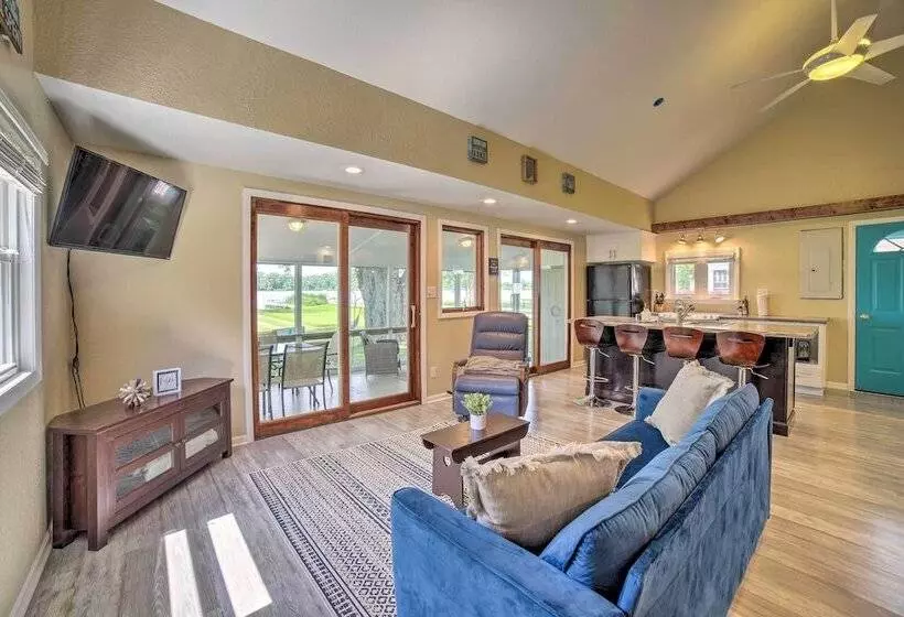 Rome City Waterfront Oasis W/ Beach & Dock!