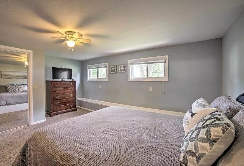 Rome City Waterfront Oasis W/ Beach & Dock!