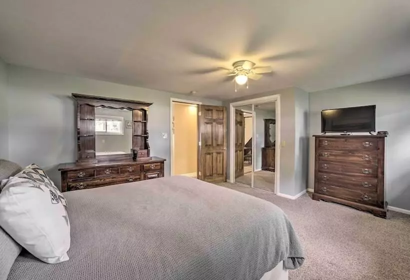 Rome City Waterfront Oasis W/ Beach & Dock!