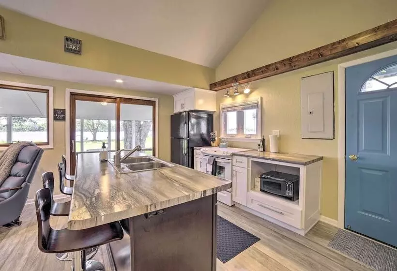 Rome City Waterfront Oasis W/ Beach & Dock!