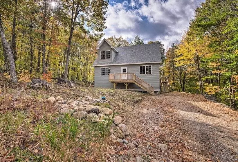 Secluded New Durham Home W/ Mtn & Lake Views!