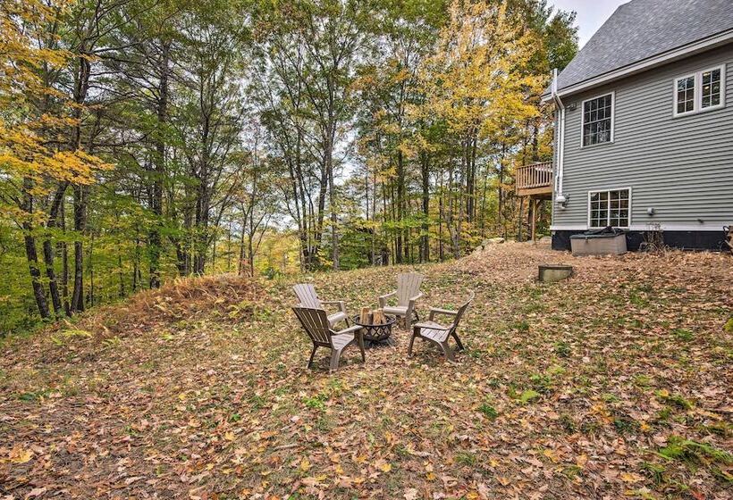 Secluded New Durham Home W/ Mtn & Lake Views!