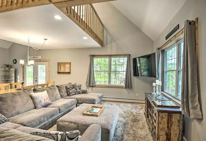 Secluded New Durham Home W/ Mtn & Lake Views!