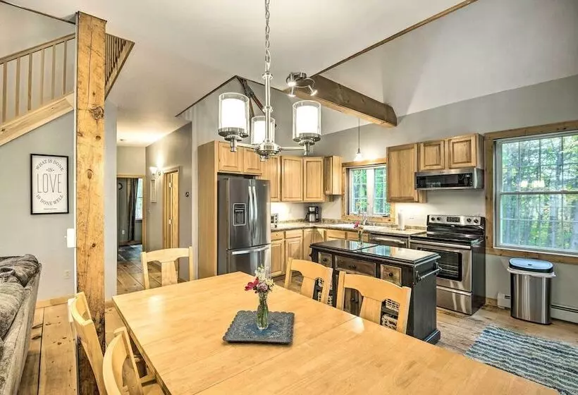 Secluded New Durham Home W/ Mtn & Lake Views!