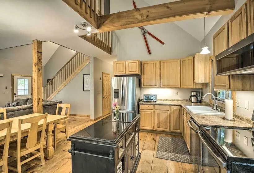 Secluded New Durham Home W/ Mtn & Lake Views!