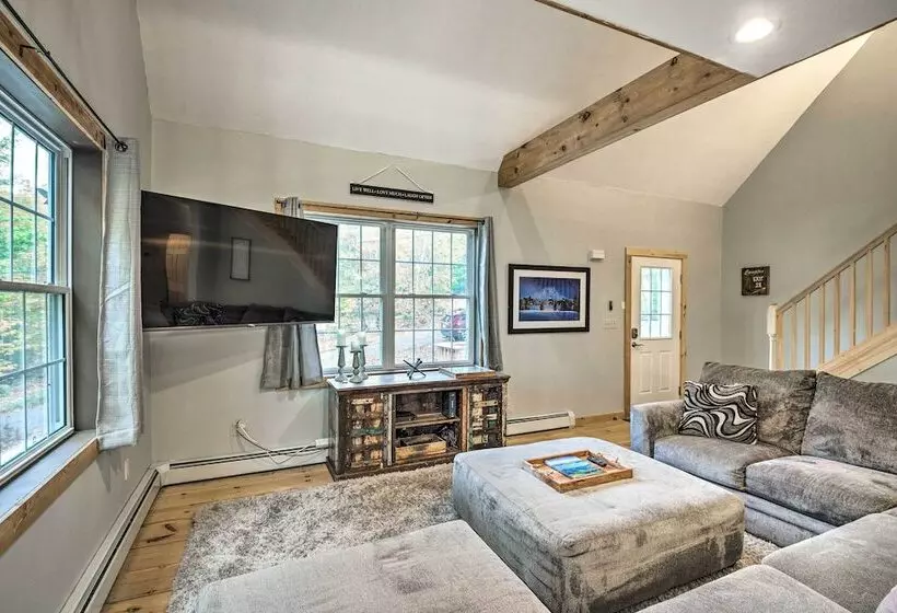 Secluded New Durham Home W/ Mtn & Lake Views!