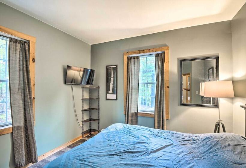 Secluded New Durham Home W/ Mtn & Lake Views!