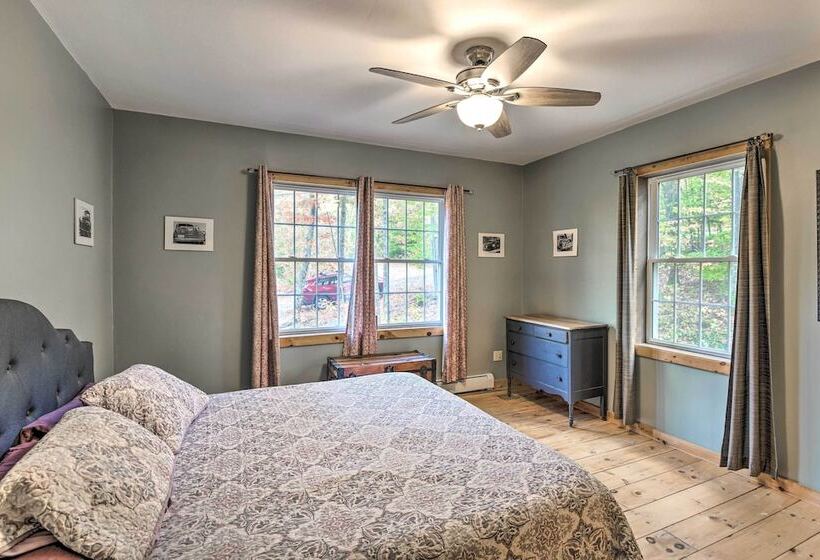 Secluded New Durham Home W/ Mtn & Lake Views!