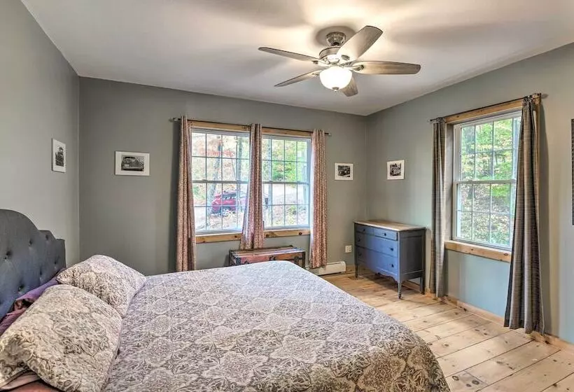 Secluded New Durham Home W/ Mtn & Lake Views!