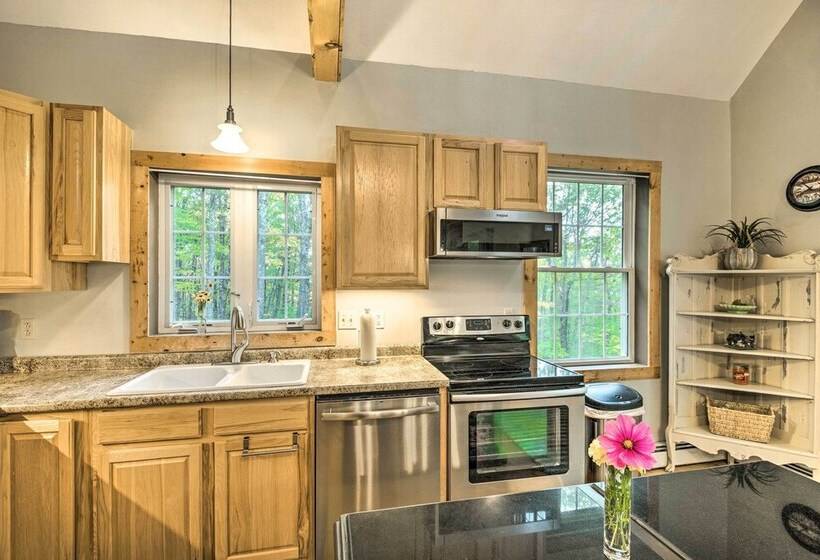 Secluded New Durham Home W/ Mtn & Lake Views!