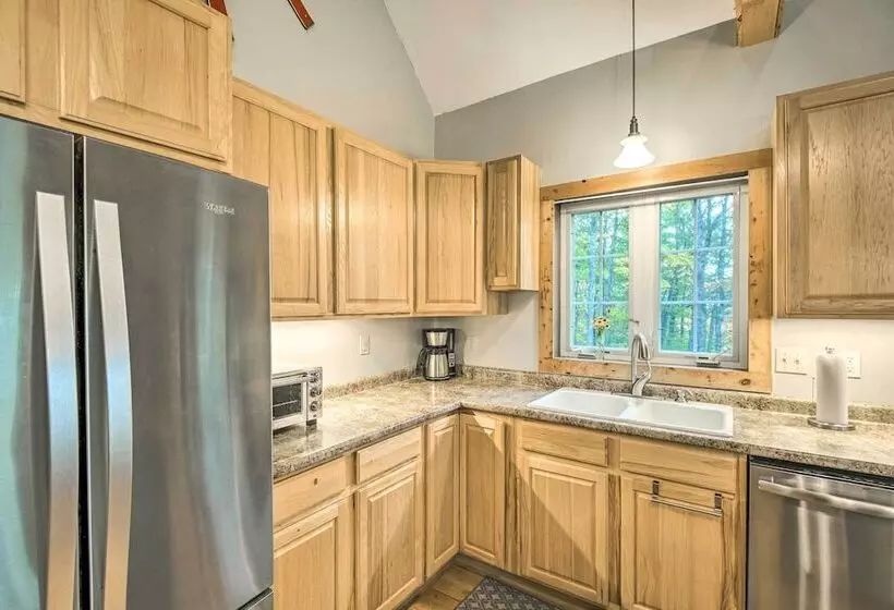 Secluded New Durham Home W/ Mtn & Lake Views!