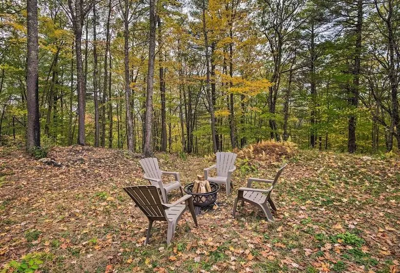 Secluded New Durham Home W/ Mtn & Lake Views!