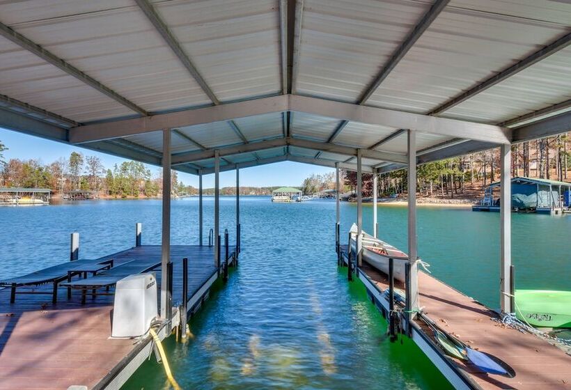 Beautiful Lake Keowee Home W/ Boat Dock & Fire Pit