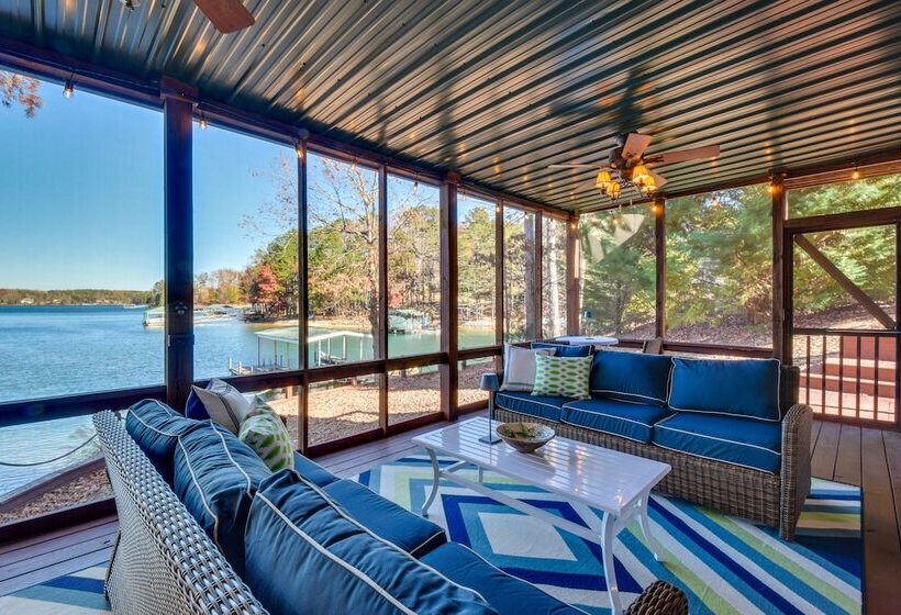 Beautiful Lake Keowee Home W/ Boat Dock & Fire Pit