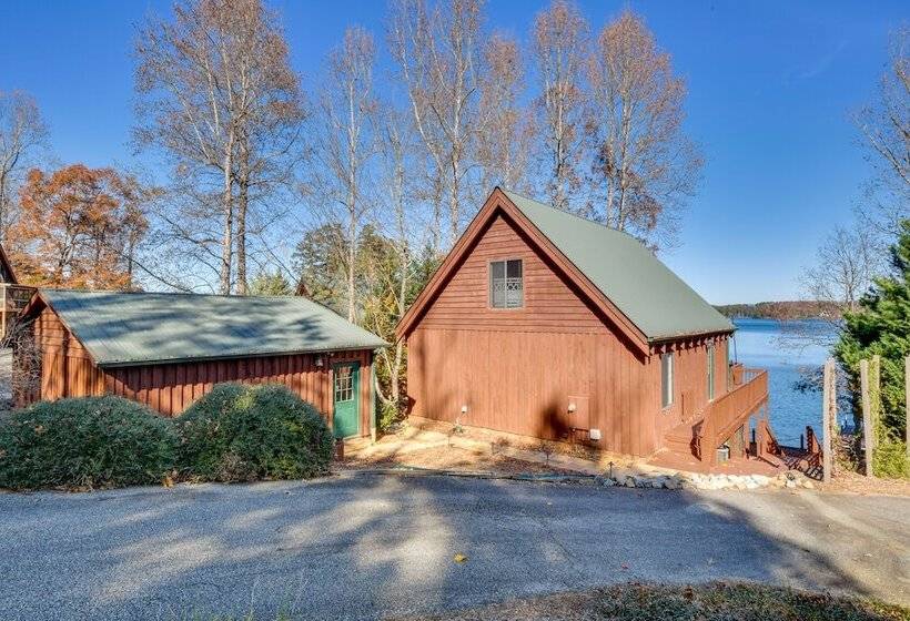 Beautiful Lake Keowee Home W/ Boat Dock & Fire Pit