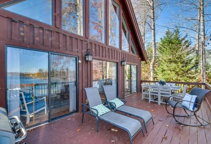 Beautiful Lake Keowee Home W/ Boat Dock & Fire Pit