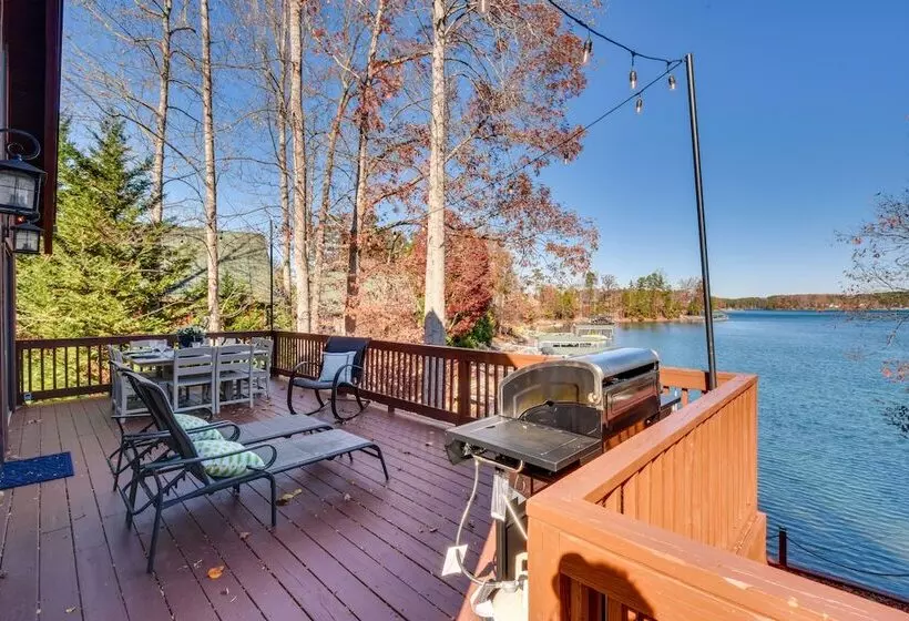 Beautiful Lake Keowee Home W/ Boat Dock & Fire Pit