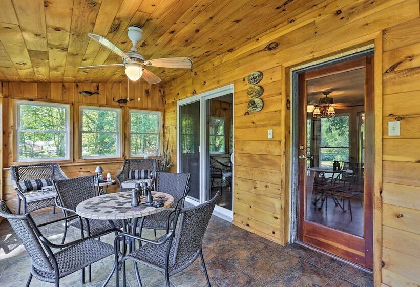 Beach Lake Cabin On Delaware River W/sunroom!