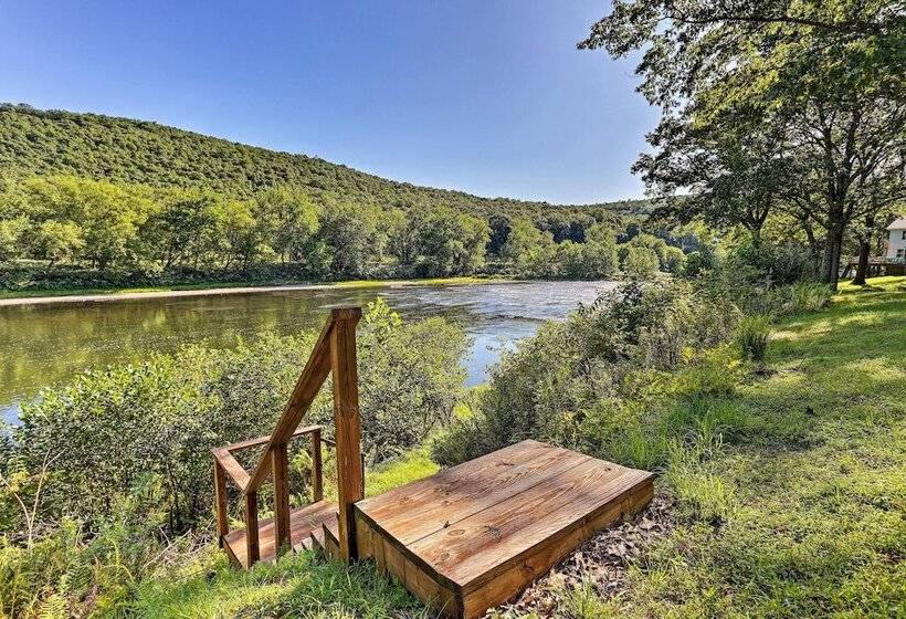 Beach Lake Cabin On Delaware River W/sunroom!