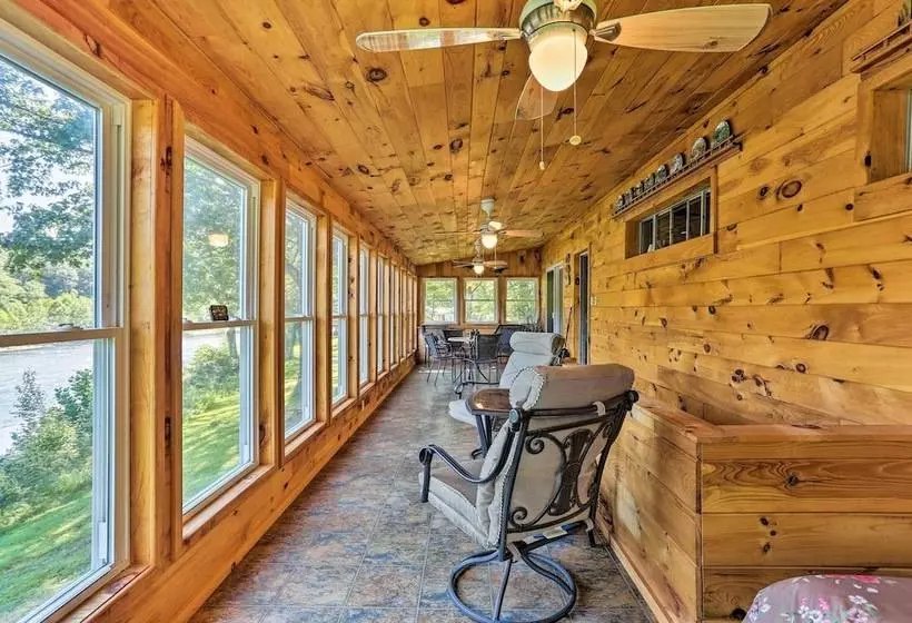 Beach Lake Cabin On Delaware River W/sunroom!