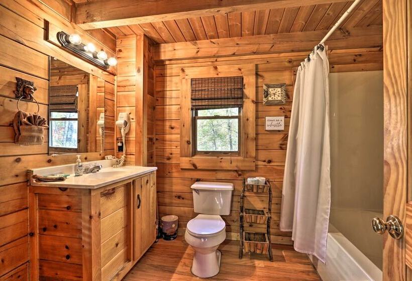 Smoky Mountain Log Cabin: 7 Mi To Gatlinburg!