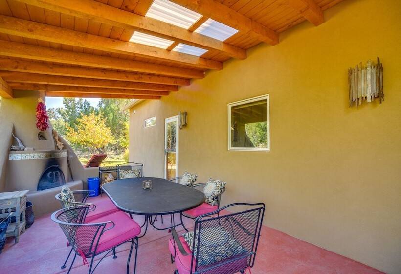 Hidden Santa Fe Gem   Nestled In Tesuque Hills!