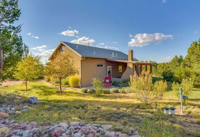 Hidden Santa Fe Gem   Nestled In Tesuque Hills!