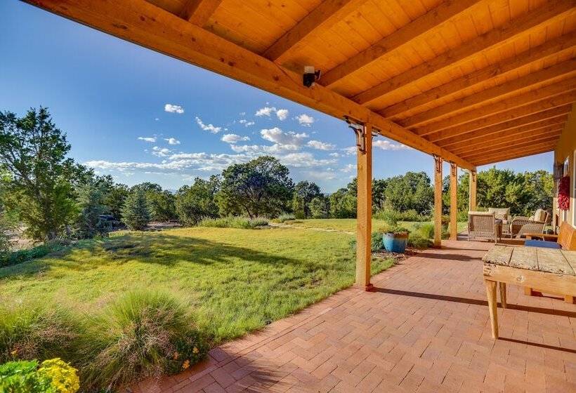 Hidden Santa Fe Gem Nestled In Tesuque Hills!