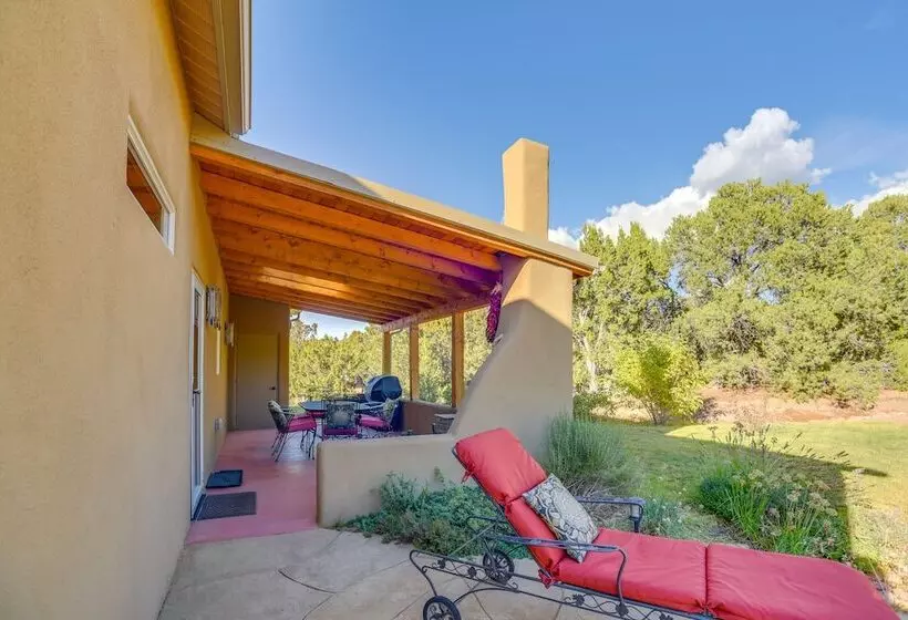 Hidden Santa Fe Gem   Nestled In Tesuque Hills!