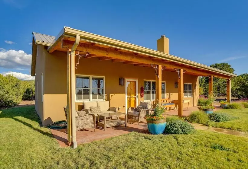 Hidden Santa Fe Gem   Nestled In Tesuque Hills!