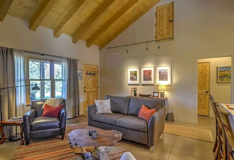 Hidden Santa Fe Gem   Nestled In Tesuque Hills!