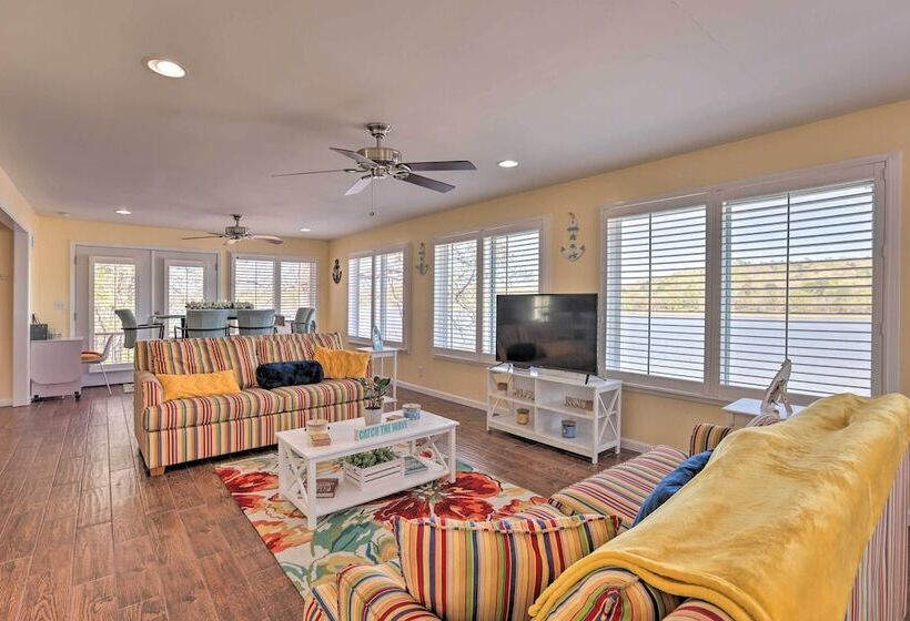 Lakefront Abode W/ Dock ~ 15 Mi To Talladega!