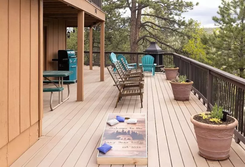 Lazy Bear Lodge  In Florissant W/ Mountain Views!