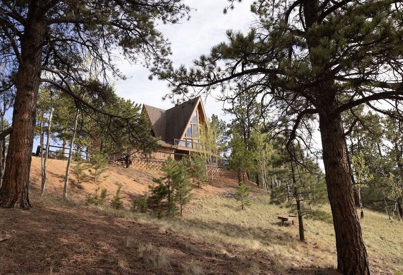 Lazy Bear Lodge  In Florissant W/ Mountain Views!