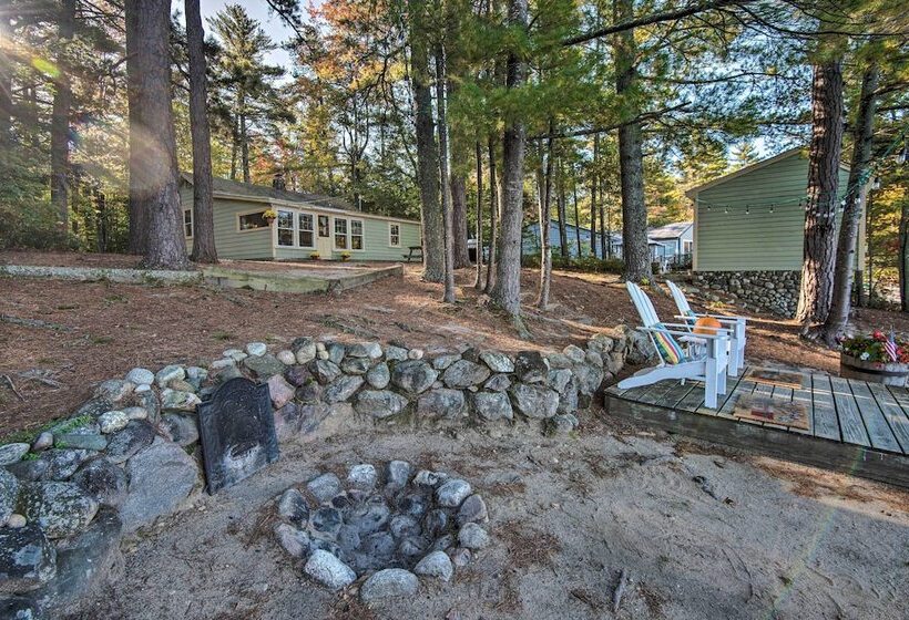 Pet Friendly Waterfront Cottage: On Site Bunkhouse