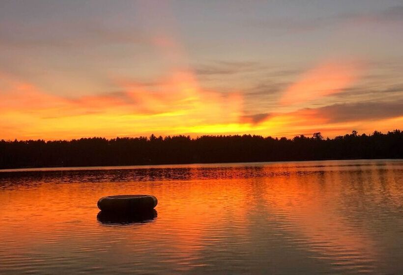 Pet Friendly Waterfront Cottage: On Site Bunkhouse