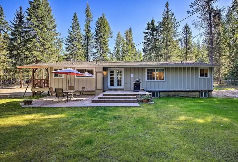 Quaint Priest Lake Cabin W/ Patio < 1 Mi To Lake!
