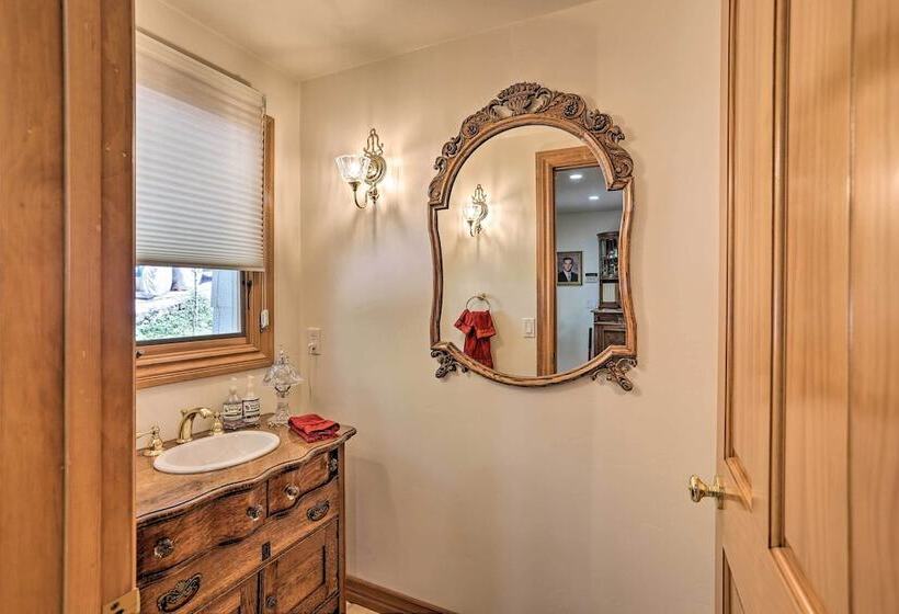 Waterfront Lake Arrowhead Home W/ View & Game Room