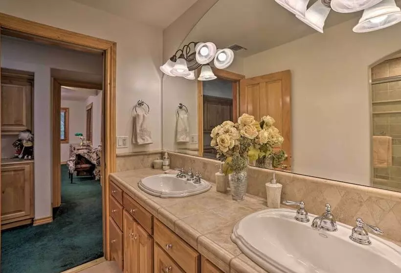 Waterfront Lake Arrowhead Home W/ View & Game Room