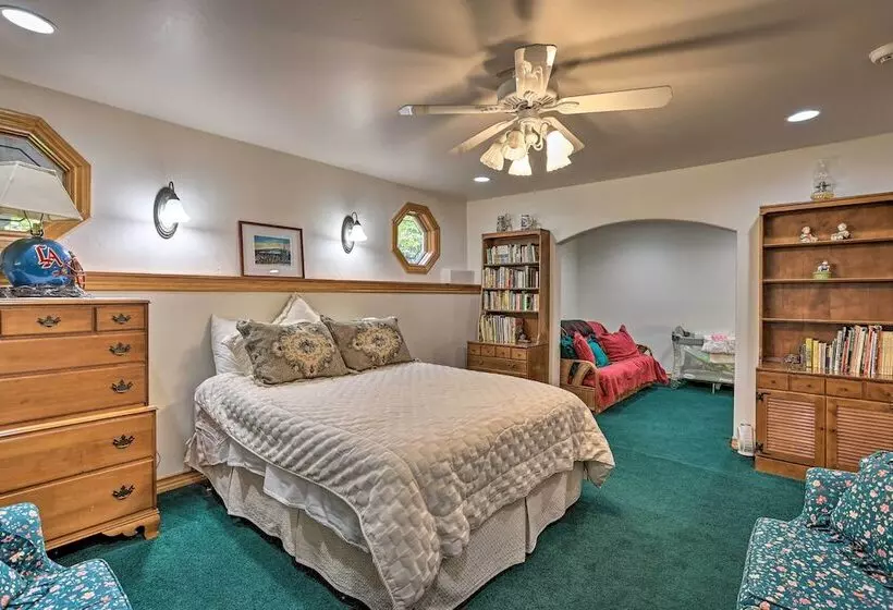 Waterfront Lake Arrowhead Home W/ View & Game Room