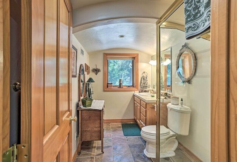 Waterfront Lake Arrowhead Home W/ View & Game Room